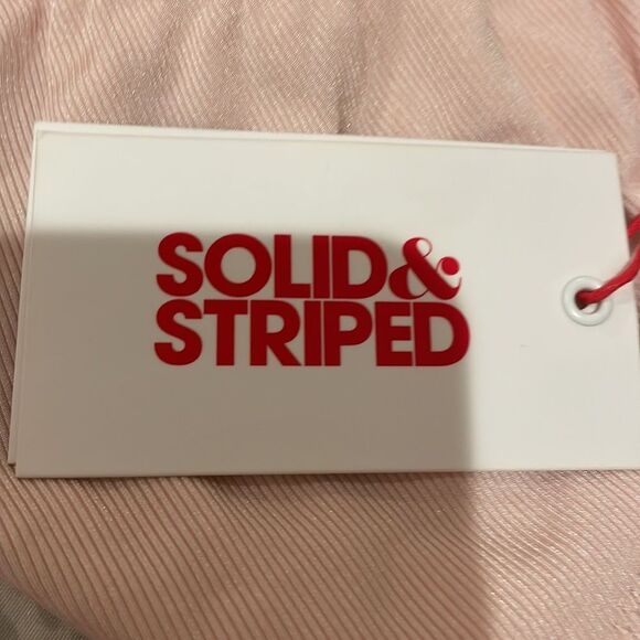 SOLID & STRIPED BIKINI TOP NWT - Picture 7 of 7